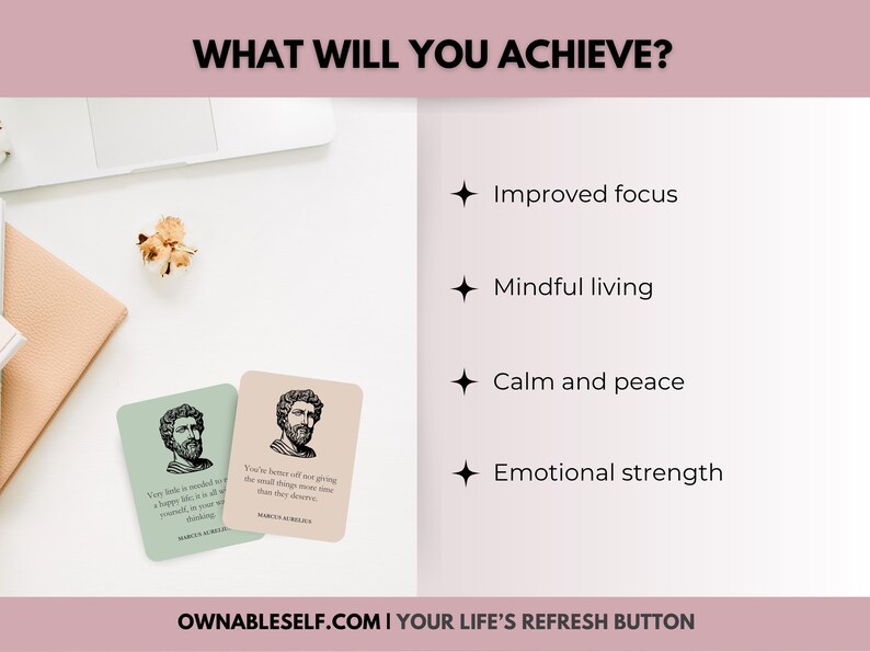 Stoic Reminders Printable, Stoic Quotes on Self Improvement, Seneca ...