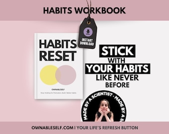 Habits Journal, Habit Loop Worksheet, Habit Tracker Online, How Can I Change My Lifestyle, Habit Coaching, Overcome Procrastination
