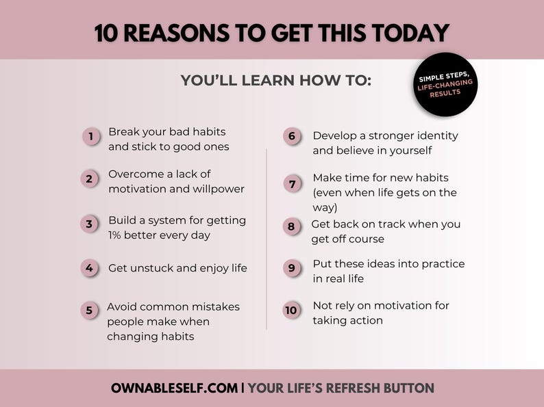 How to break a habit in 21 days? Learn to stop bad habits addictions, make time for better ones, and create lasting lifestyle changes.