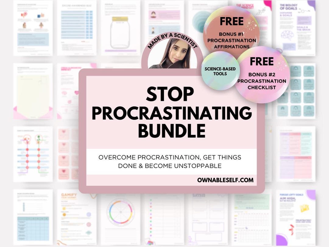 How to Stop Procrastinating, Procrastination PDF, Time Management ...