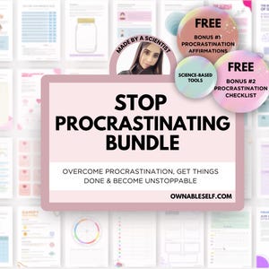 Hoe stop je met uitstellen, pdf-bestand met uitstel, tijdmanagementoefeningen, productiviteitstools voor tijdmanagement, dagboek met prompts
