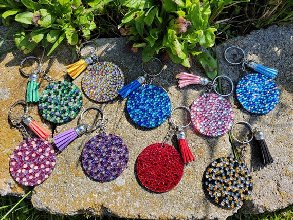 Rhinestone keyrings sale