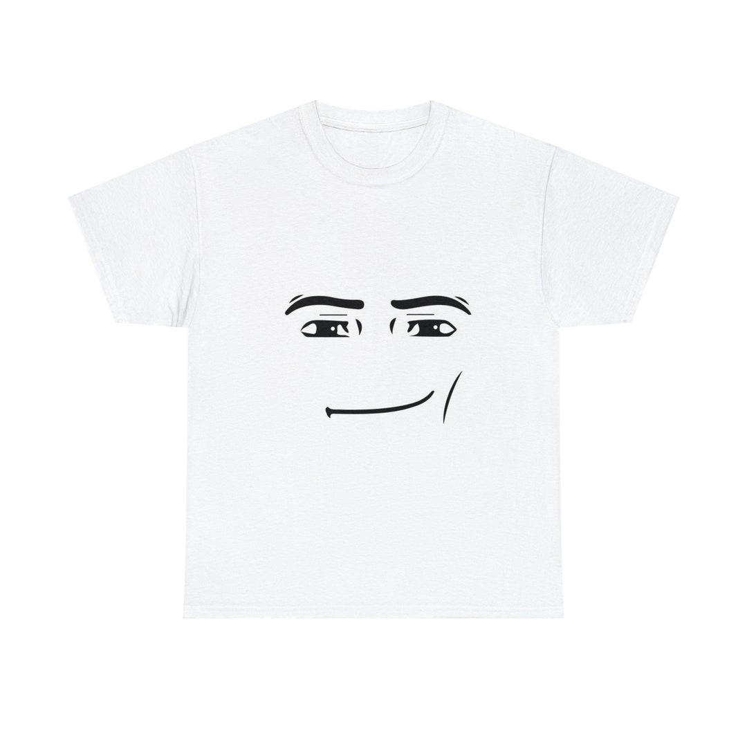 Roblox Chad Face Meme Unisex Jersey Short Sleeve Tee 