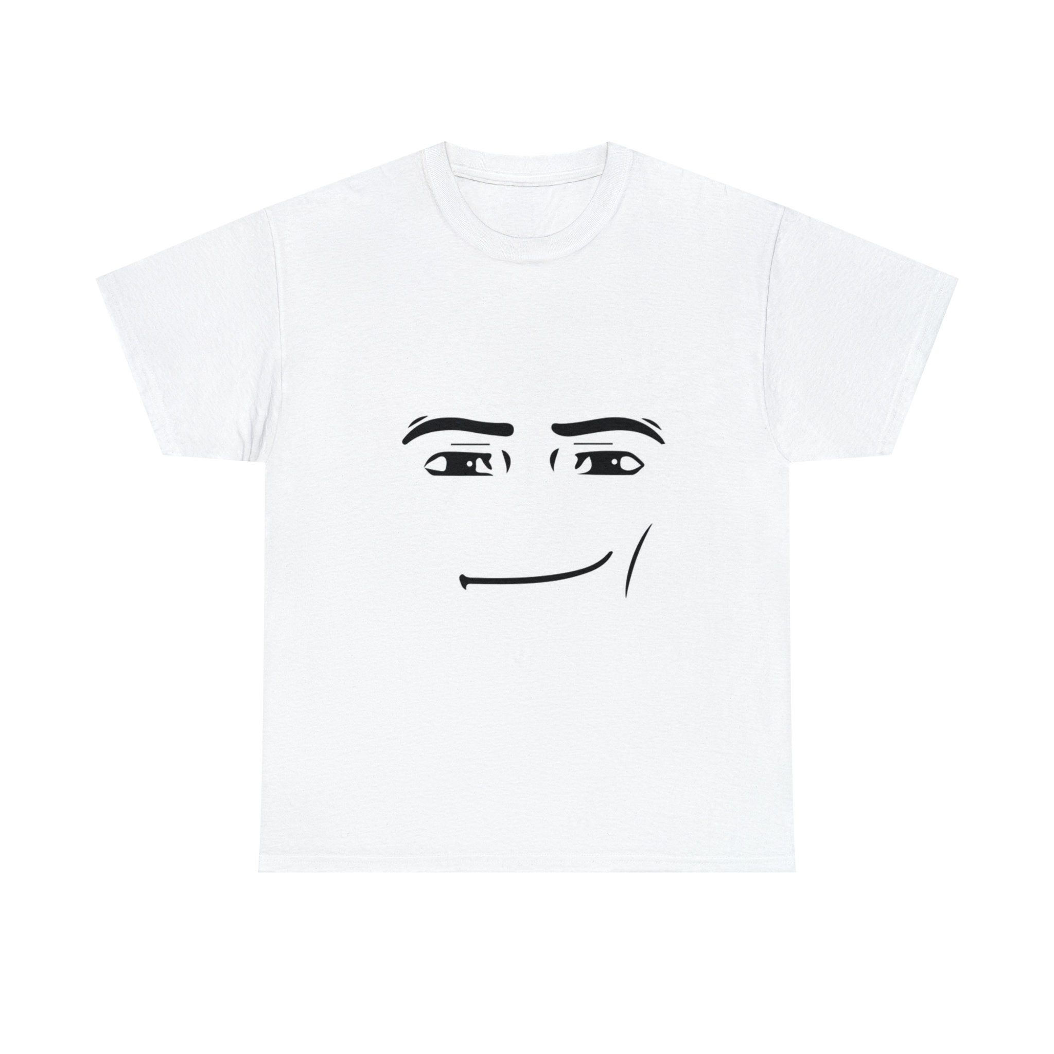 Roblox Face Meme Unisex Heavy Cotton Roblox Face Meme 