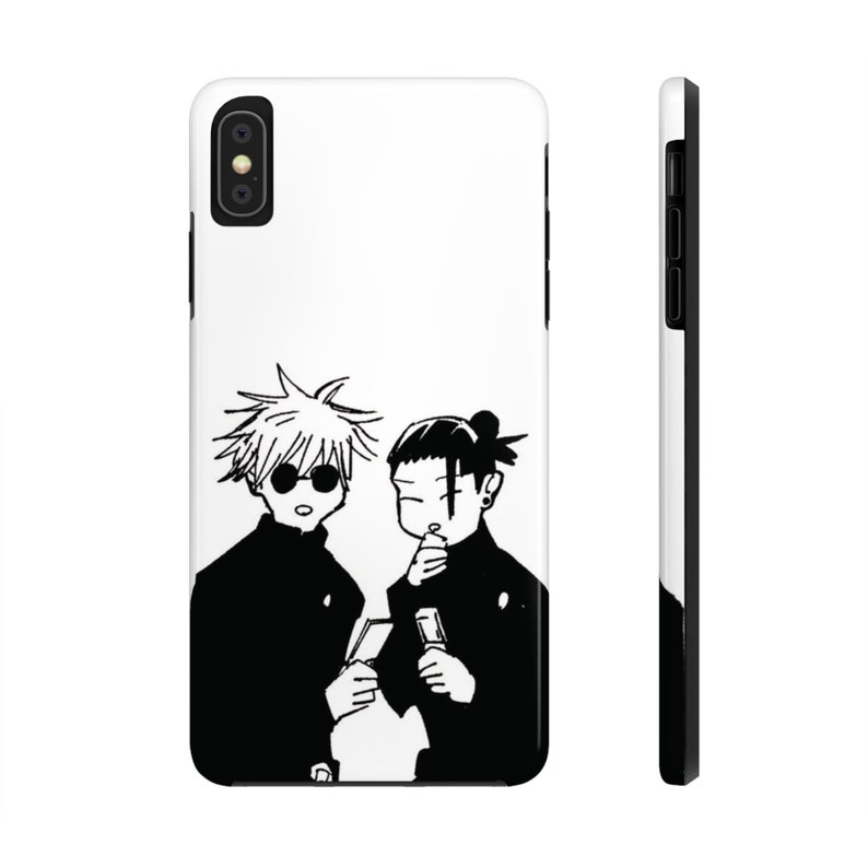 Ciondoli Per Telefono 2 Pezzi Anime Gojo Geto, Acrilico Con Perle E Stelle, Antismarrimento E Antiperdita