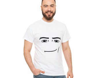 Roblox Chad Face Meme Unisex Jersey Short Sleeve Tee -  Ireland