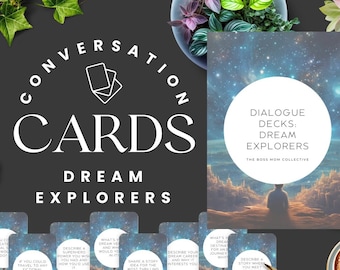 Conversation Cards | Kids Conversation Starters | Dinner Card | Icebreaker Game | Questions For Kids | Dinner Questions | Family Activity