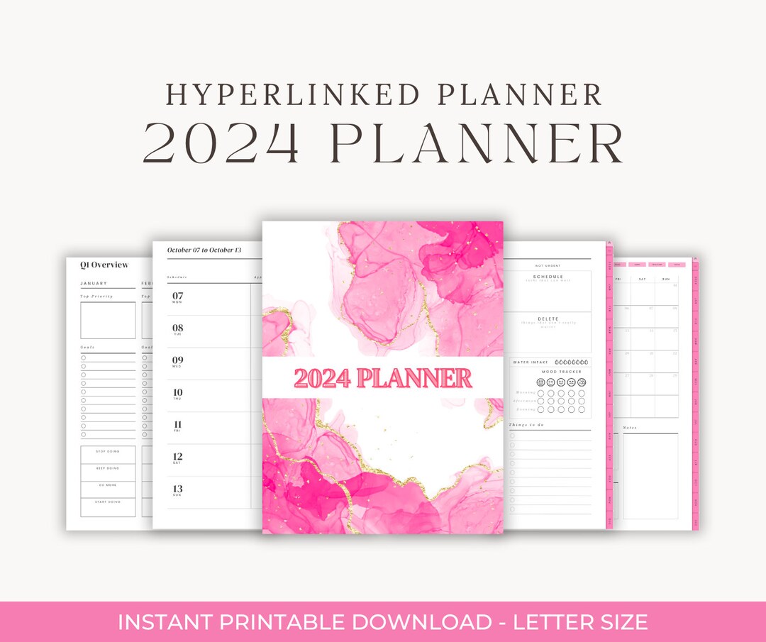 2024 Digital Planner | Goodnotes Planner | Dated Digital Planner | iPad ...