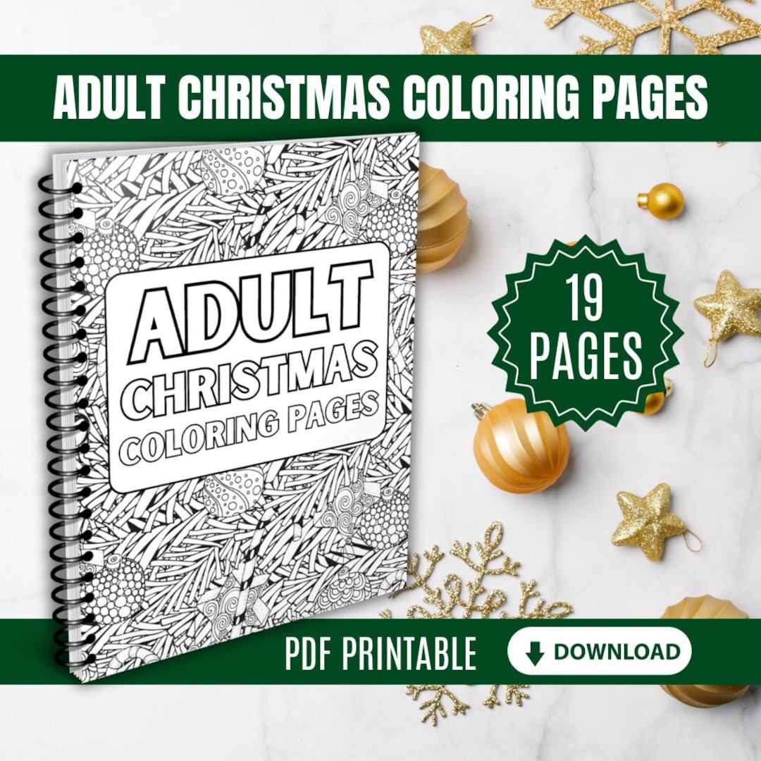 Christmas Coloring Book | Pdf Download | Christmas Games | Christmas ...