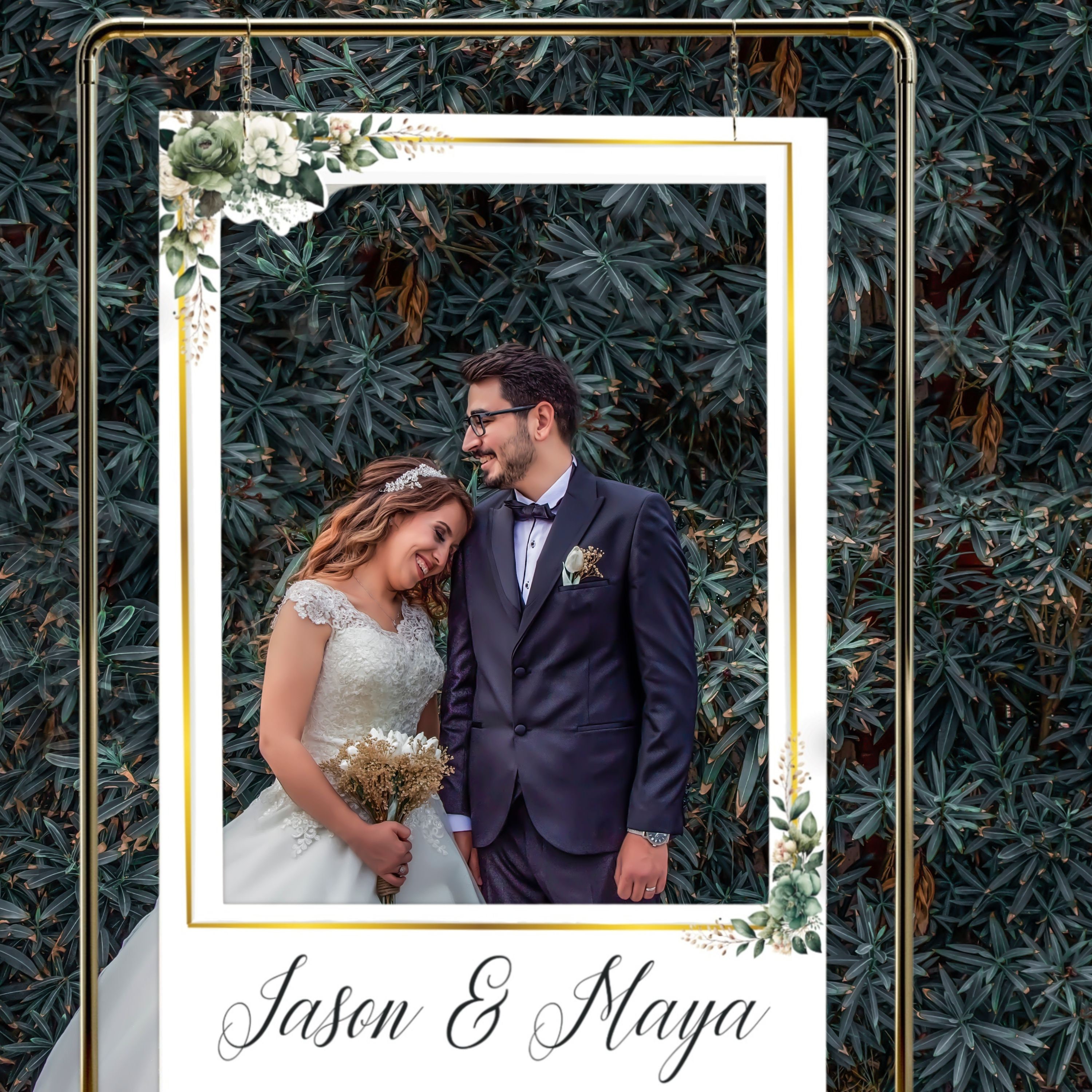 Wedding photo booth, wedding selfie photo frame, custom wedding photobooth frame, engagement photo frame, wedding custom photo frame, .PNG