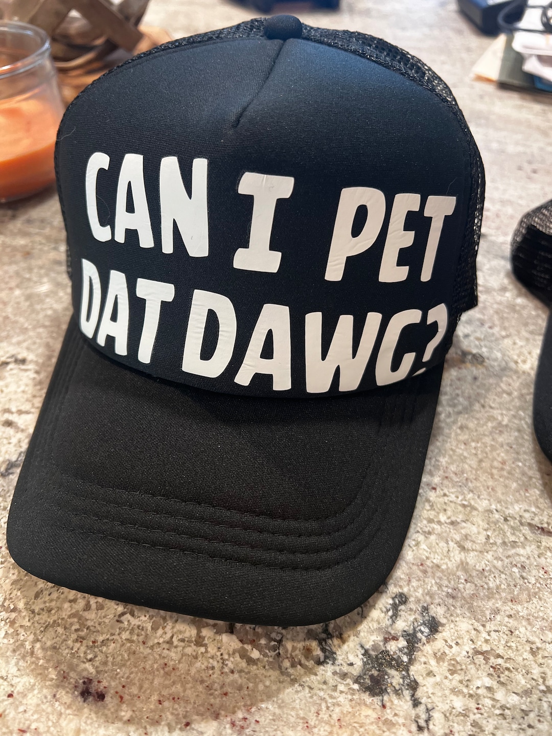 Can I Pet Dat Dawg Trucker Hat - Etsy