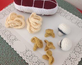 Crochet dinette - Rosbeef - toy