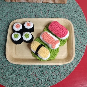 Dînette au crochet Sushis / Makis jouet image 2