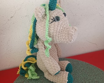 Licorne au crochet / peluche