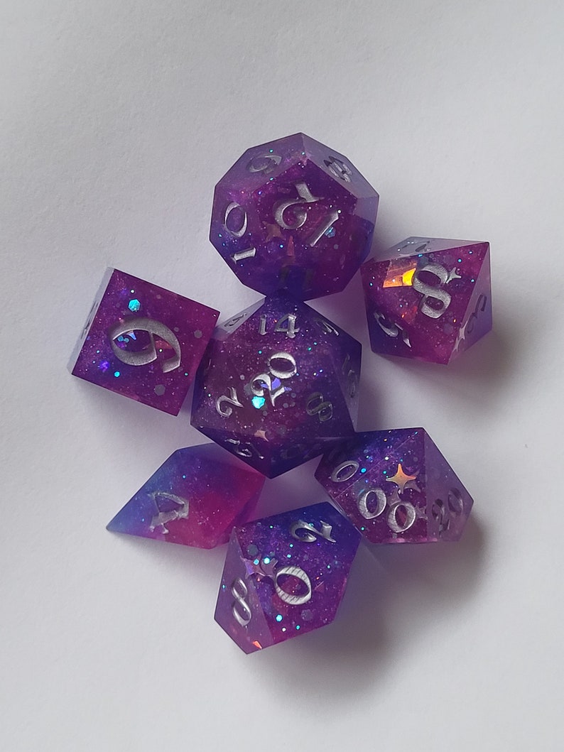 Custom Dice Set Etsy