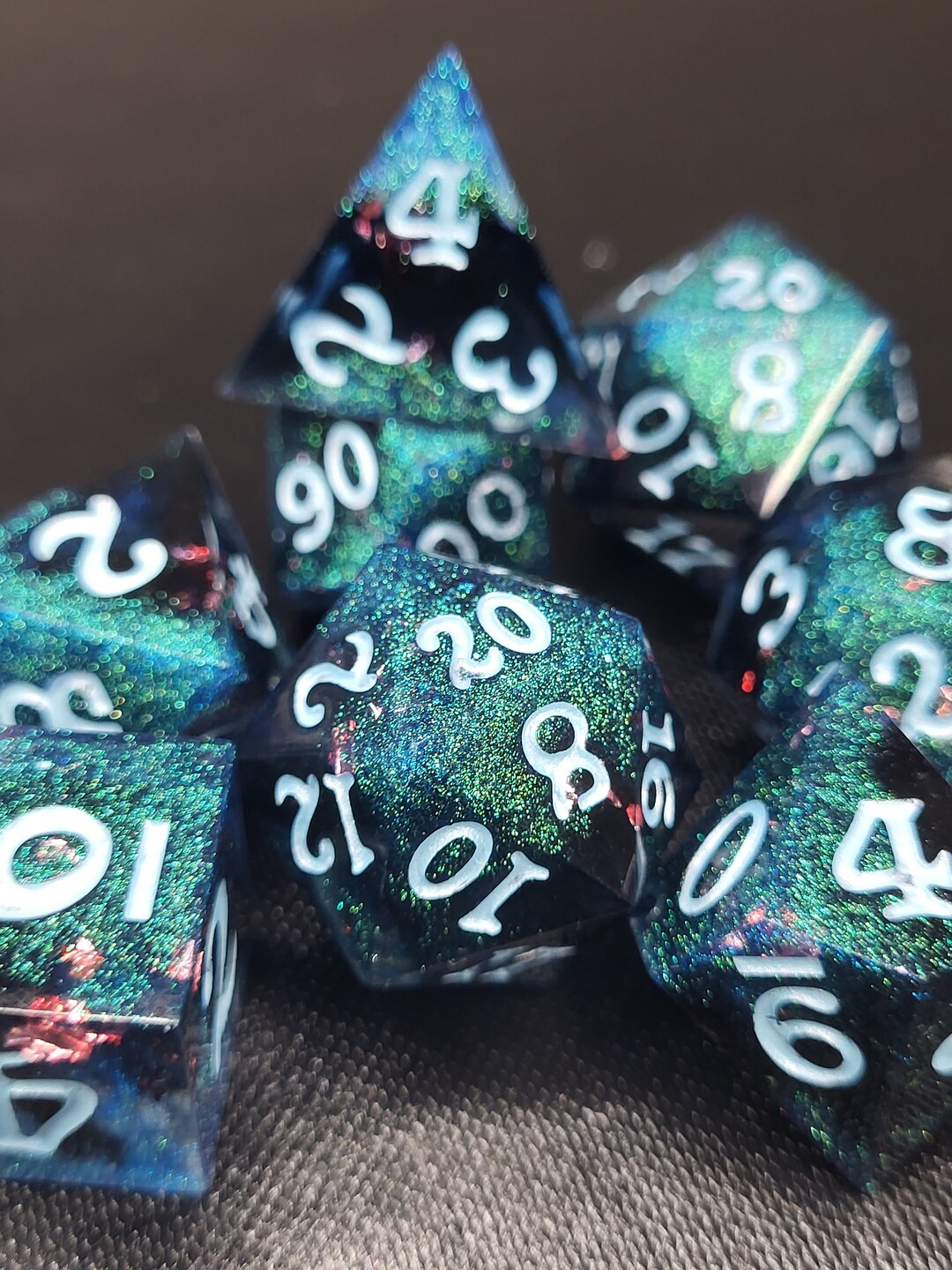 Custom Dice Set Etsy