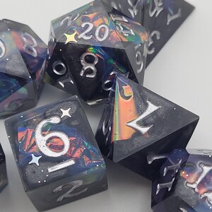 Juego de dados de 7 piezas Nebula Dreaming