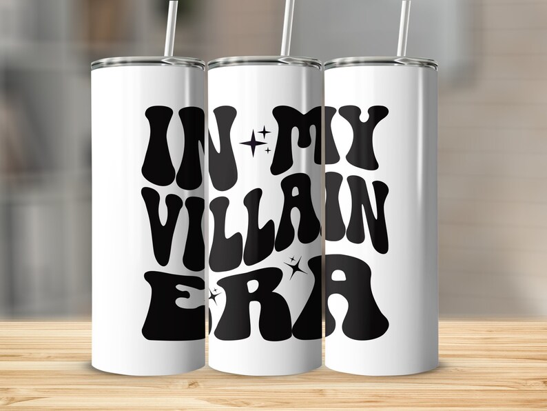En mi era de villano / Svg, Png, Jpeg, Ep / Clipart de uso comercial / Arte mural / Camisetas / Tazas / Descarga digital imagen 4