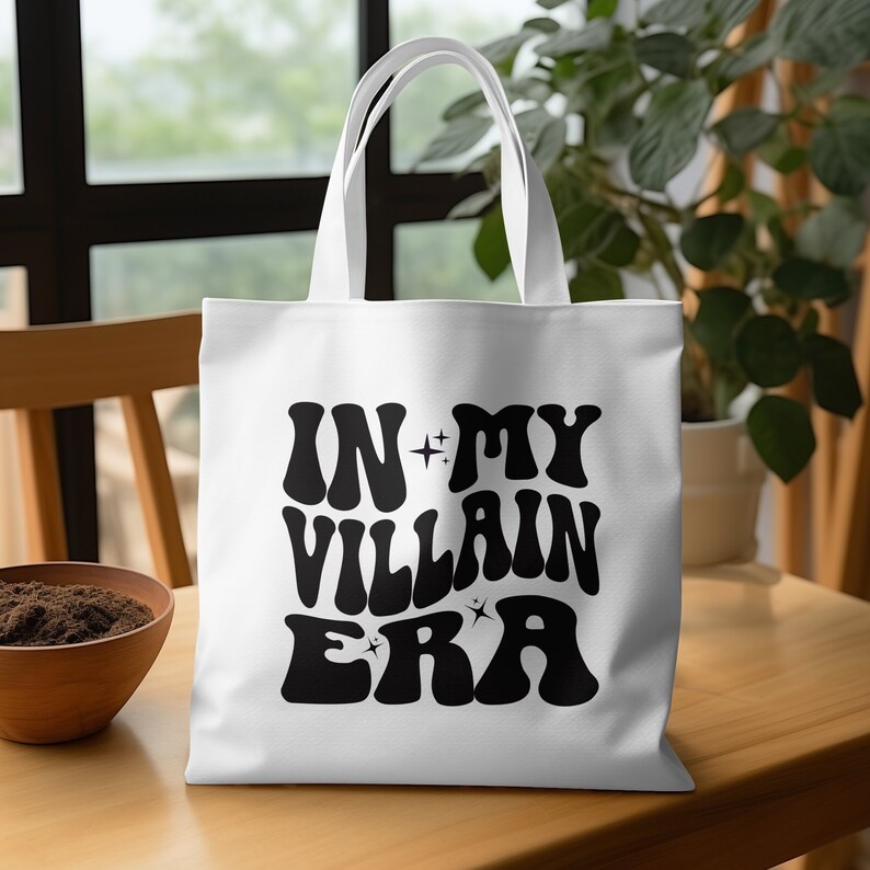 En mi era de villano / Svg, Png, Jpeg, Ep / Clipart de uso comercial / Arte mural / Camisetas / Tazas / Descarga digital imagen 3