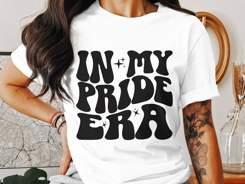 In My Pride Era Svg, Png, Jpeg, Eps Commercial Use Clipart Wall Art T