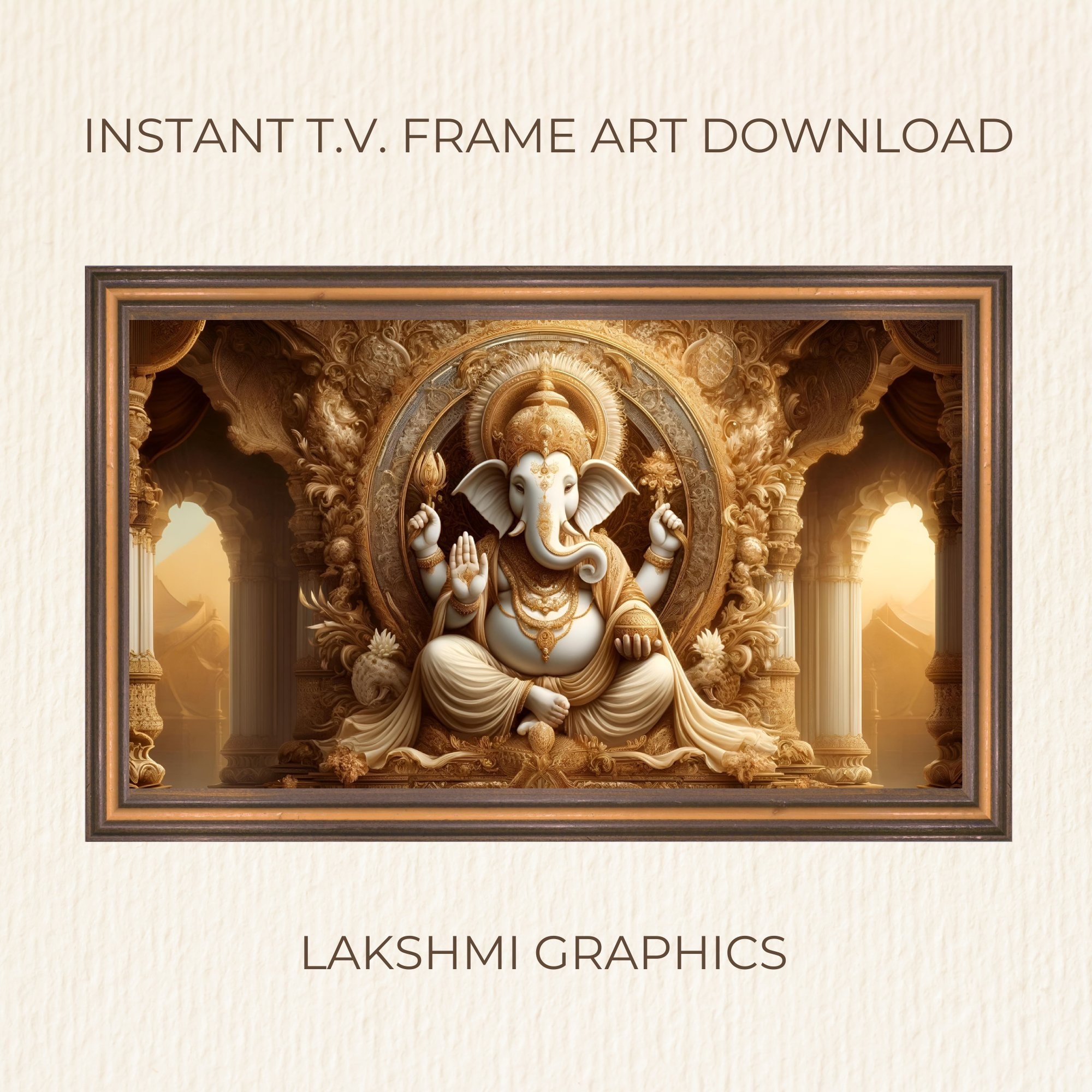 Ganesha in Flower - Etsy