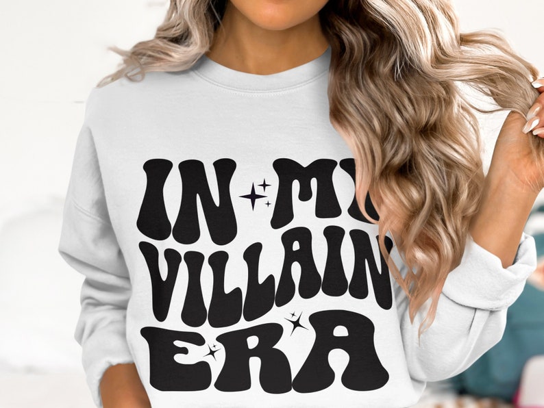 En mi era de villano / Svg, Png, Jpeg, Ep / Clipart de uso comercial / Arte mural / Camisetas / Tazas / Descarga digital imagen 2
