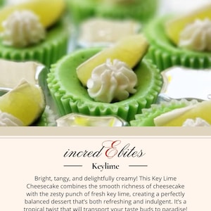 Perfect Cheesecakes, Key Lime, Bitesize Cheesecakes, Cheesecake Recipe, incredEbites Recipe, Ultimate Guide to a Perfect Treat