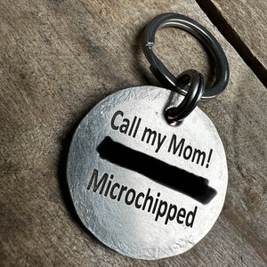 Custom Engraved Pet ID Tag,
Personalized Dog Tag with Owner Information, Pet Identification Tag for Cats and Dogs, Metal Pet Tag with Name and Phone Number Pet Collar Tag Identification
Unique Pet Tag for Lost and Found
