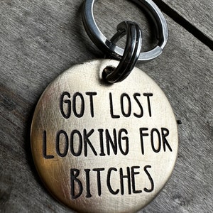 Dog Tag, Dog Collar Tag, Personalized Cat Tag, Custom Cat Collar Tag, Cat ID Tag, Dog ID Tag, Dog Name Tag, Engraved Pet Tag,Bitches