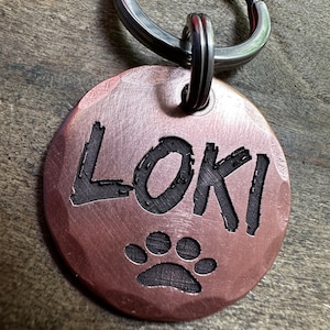 Dog Tag Dog Collar Tag Personalized Cat Tag Custom Cat Collar Tag Cat ID Tag Dog ID Tag Dog Name Tag Engraved Pet Tag Cat Name Tag