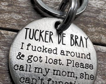 Dog Tag, Dog Collar Tag, Personalized Cat Tag, Custom Cat Collar Tag, Cat ID Tag, Dog ID Tag, Dog Name Tag, Engraved Pet Tag,Cat Name Tag