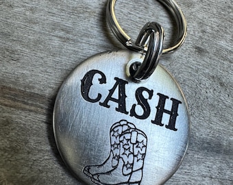 Dog ID Tag, Pet Id Tag, Dog Tag for Dogs, Dog Id Tags, Cat Tag, Cat Id Tag, Cat Tags, Custom dog tag, Dog collar tag boots,cowboy dog tag