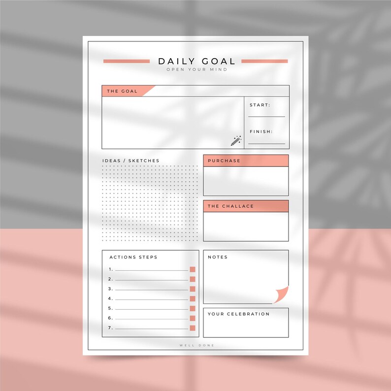 Daily Goal - Etsy