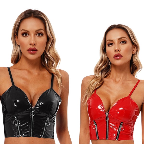 Haut en PVC, Haut en imitation latex, Lingerie en PVC