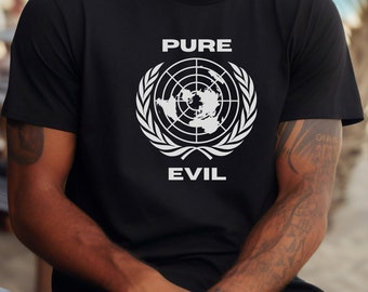 Weltwirtschaftsforum, Vereinte Nationen, Pure Evil, Unisex Softstyle T-Shirt