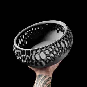 Sculpted CatchAll Bowl: 3D Printed Desk Organizer