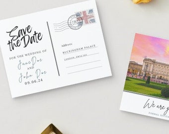 Save the Date Postcard