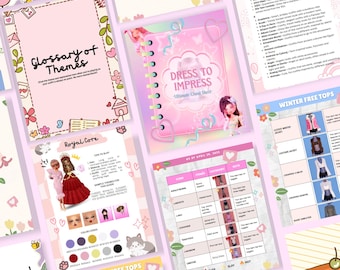 Dress to Impress Free User Sheet PDF | Roblox Printable Outfit Guide | 80-page Tracker | DTI | Instant Download |dress to Impress Roblox PDF - Etsy Dress to Impress Free User Sheet PDF | Roblox Printable Outfit Guide | 80-page Tracker | DTI | Instant Download |dress to Impress Roblox PDF - Etsy
