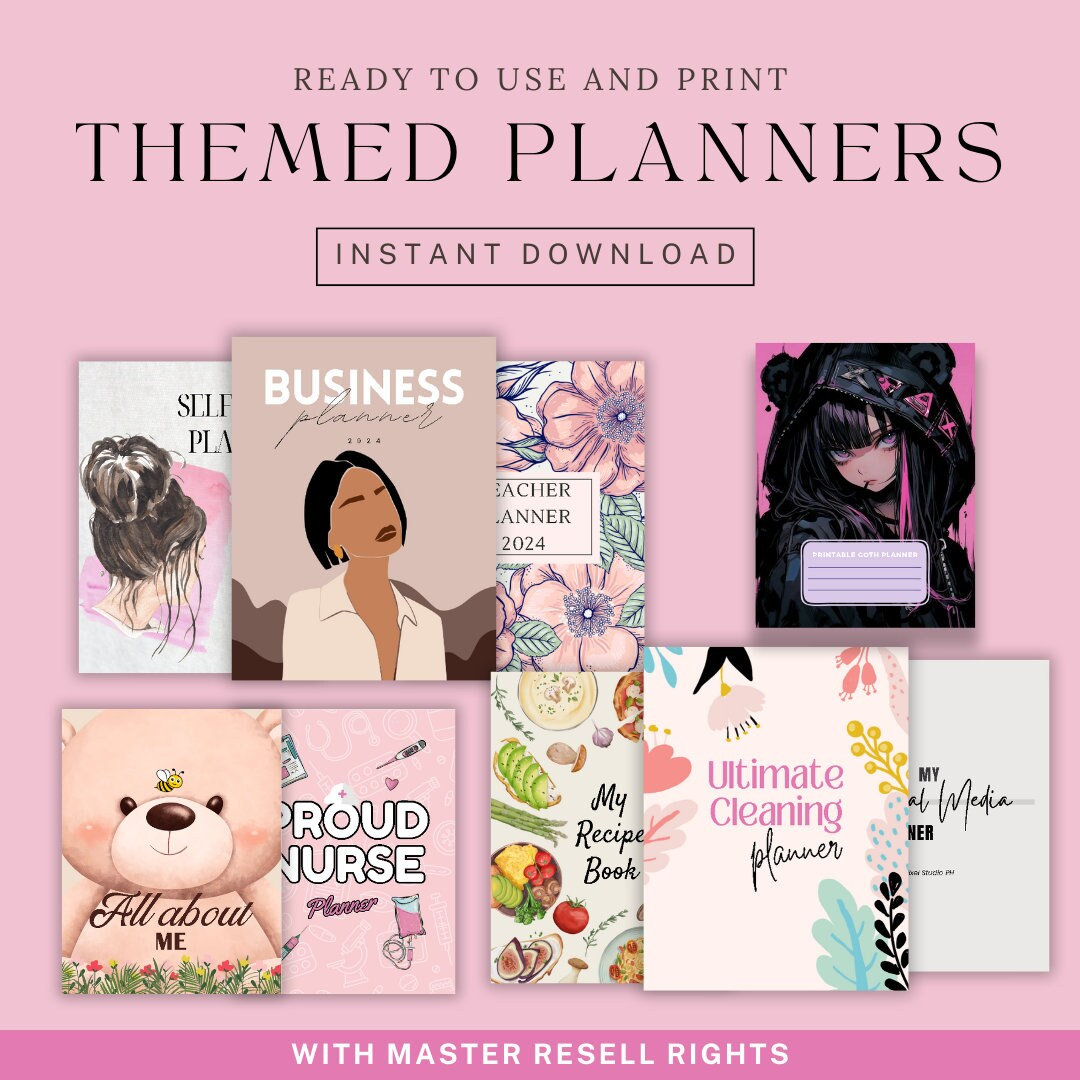PLR Digital Products Bundle Canva Template Printable, Editable Resell ...