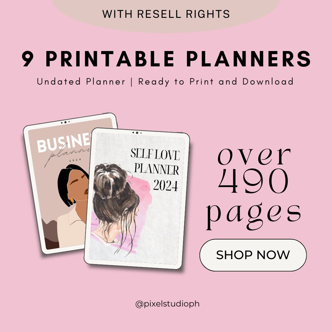 PLR Digital Products Bundle Canva Template Printable, Editable Resell ...