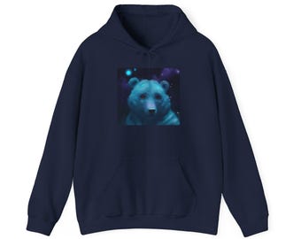 Midnight Bear - Unisex Heavy Blend™ Hooded Sweatshirt