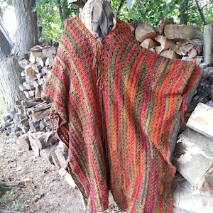 Crochet &quot;Cross Stitch&quot; Cape: Digital Pattern, pdf download, instant download