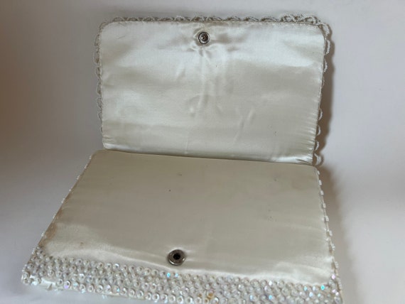 Gorgeous Ivory Sequined Clutch - image 4