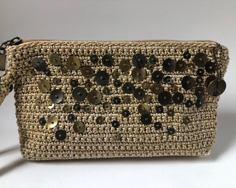 Vintage Crocheted Wristlet