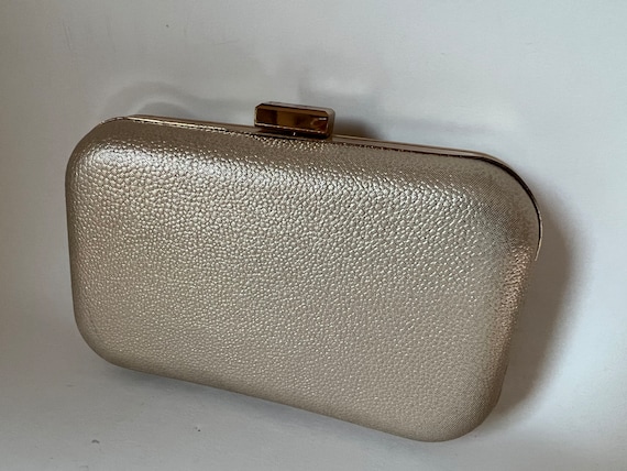Light Gold Hard-Shell Evening Case - image 1