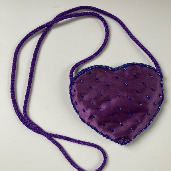 Adorable Purple Sequin Coin Purse