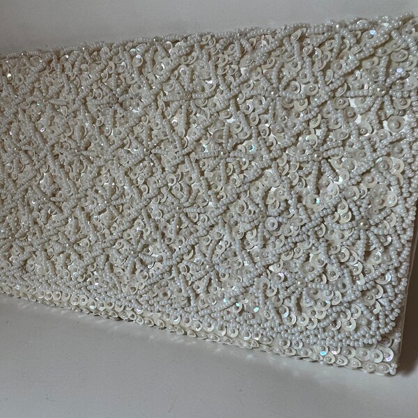Black Beaded Evening Bag