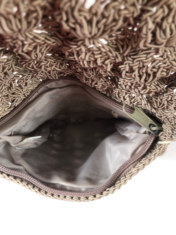 Shell Crochet Crossbody Purse - image 3