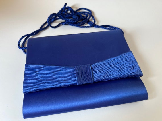 Elegant Royal Blue Evening Bag - image 2