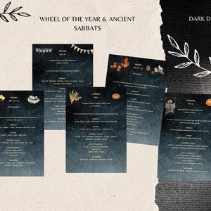 Wheel of the Year, Pagan Fests, Sabbats, Ancient Festivals, Pagan ...